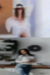 Housewife black getting