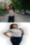 Swingers leather skirt girl
